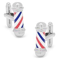 Algopix Similar Product 4 - Mens Cuff Links Classic Barber Shop