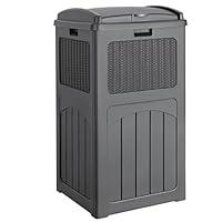 Algopix Similar Product 5 - Devoko 33 Gallon Outdoor Trash Can