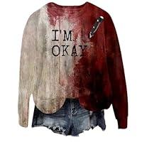 Algopix Similar Product 7 - Halloween Sweatshirts for Women Holiday