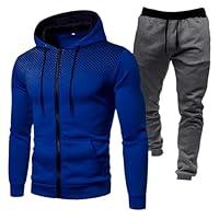 Algopix Similar Product 12 - Bluecatlala Sweatsuit 2 Piece Men