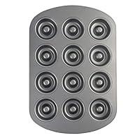 Algopix Similar Product 6 - Wilton Mini Donut Baking Pan, 12-Cavity