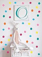 Algopix Similar Product 11 - Bright Dot Wall Decals 220 2 inch hand