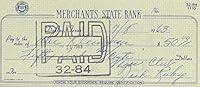 Algopix Similar Product 1 - Jack Ruby Signed Auto 1963 Bank Check
