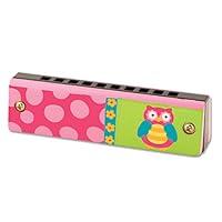 Algopix Similar Product 1 - Stephen Joseph Harmonica, Teal Owl