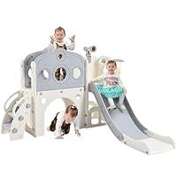 Algopix Similar Product 1 - 7 in 1 Toddler Slide SetPlay Climber