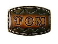 Algopix Similar Product 18 - Small Leather Name Buckle For Narrow