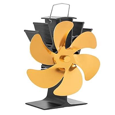 Heat Powered Stove Fan 12 Blades Wood Stove Fan For Heat Powered