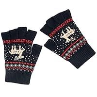 Algopix Similar Product 1 - Zolunu Unisex Winter Half Finger Gloves