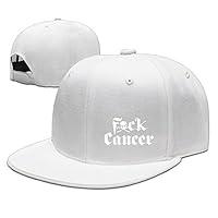 Algopix Similar Product 13 - YQUE Unisex Fuck Cancer Trucker Caps