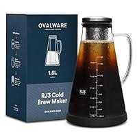 Algopix Similar Product 17 - ovalware Airtight Cold Brew Iced Coffee