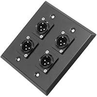 Algopix Similar Product 18 - Seismic Audio SAPLATE4 Black Stainless