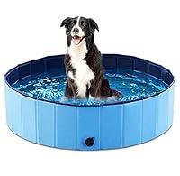 Algopix Similar Product 15 - Jasonwell Foldable Dog Pet Bath Pool