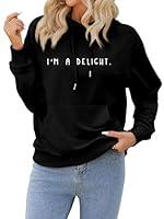 Algopix Similar Product 15 - Quzawgohe Im A Delight Hoodie