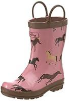 Algopix Similar Product 4 - Hatley Little Girls Rain Boot Desert