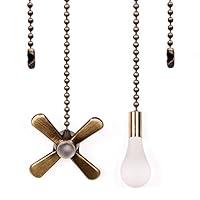 Algopix Similar Product 9 - Ceiling Fan Pull Chain Fan Pulls Set