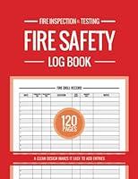 Algopix Similar Product 7 - Fire safety log book Fire inspection