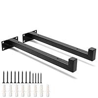 Algopix Similar Product 2 - Heavy Duty Industrial Shelf Brackets 