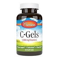 Algopix Similar Product 9 - Carlson  CGel 1000 mg Vitamin C