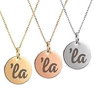 Algopix Similar Product 14 - Kamala Harris Comma La Necklace La