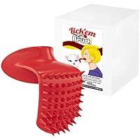 Algopix Similar Product 8 - Lickem Tongue Cat Brush  Fairly Odd