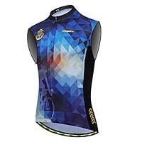 Algopix Similar Product 7 - Aogda Sleeveless Cycling Jerseys Men