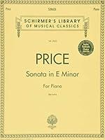 Algopix Similar Product 16 - Sonata in E minor Schirmer Library of