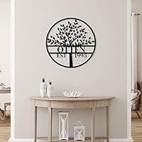 Algopix Similar Product 6 - Custom Metal Name Sign Wall Decor 