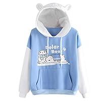 Algopix Similar Product 2 - Aniywn Womens Cute Bear Print