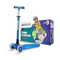 Algopix Similar Product 12 - HighMaster Kids Scooter  3 Wheel Kick