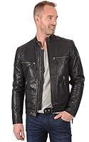 Algopix Similar Product 4 - SKINOUTFIT Mens Genuine Lambskin