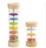 Algopix Similar Product 20 - Baby Wooden Rain Sound Pipe Simulation