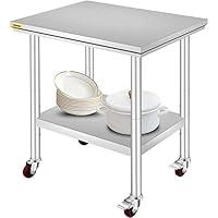 Algopix Similar Product 3 - Mophorn Stainless Steel Work Table with