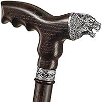 Algopix Similar Product 17 - Fashionable Walking Cane for Men  Wolf