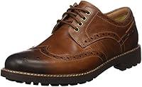 Algopix Similar Product 18 - Clarks Mens Derby Brown Dark Tan