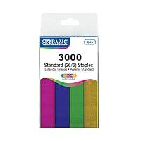 Algopix Similar Product 3 - BAZIC Staples Standard 266 Metallic