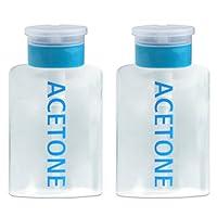 Algopix Similar Product 4 - Beauticom 9 Oz Blue Push Down Acetone