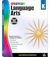 Algopix Similar Product 14 - Spectrum Language Arts Kindergarten