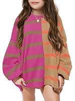 Algopix Similar Product 19 - Meikulo Girls Striped Color Block