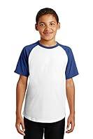 Algopix Similar Product 4 - SPORTTEK Youth Short Sleeve Colorblock