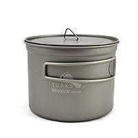 Algopix Similar Product 16 - TOAKS Titanium 900ml Pot with 115mm