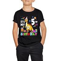 Algopix Similar Product 2 - Dinosaur Kids Its My 5th Birthday