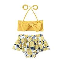 Algopix Similar Product 12 - Girls Swimsuits Two Piece 2021