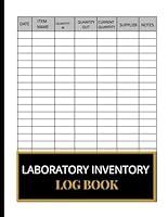 Algopix Similar Product 8 - Laboratory Inventory Log Book