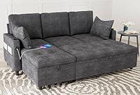 Algopix Similar Product 14 - TTGIEET Pull Out Couch with Reversible