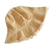 Algopix Similar Product 19 - Nmslsj Hats Comfortable Burrs Yellow