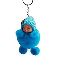Algopix Similar Product 4 - callm Cute Sleeping Baby Bowtie Fluffy