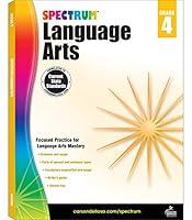 Algopix Similar Product 5 - Spectrum Language Arts Grade 4 Ages 9