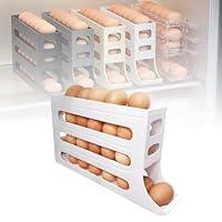 Algopix Similar Product 3 - 4 Tiers Egg Holder for Fridge 2024 New