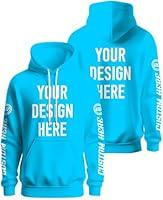 Algopix Similar Product 15 - Custom Hoodie Design Your Own Unisex