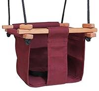 Algopix Similar Product 16 - Baby KEA Swing Burgandy Indoor or